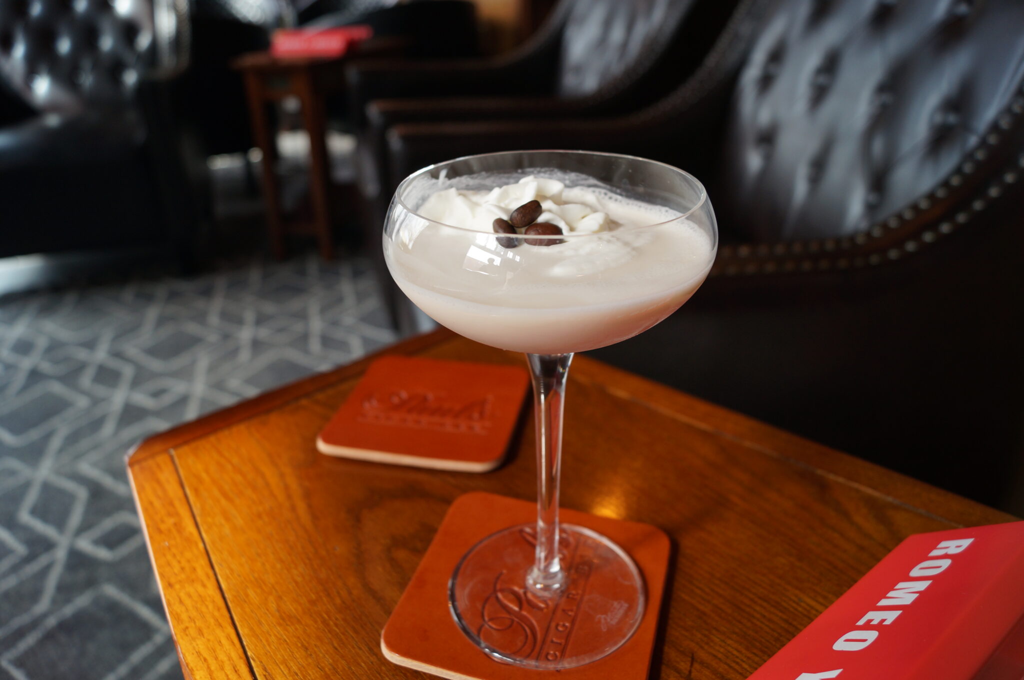 Drink Menu Paul's Cigar Lounge